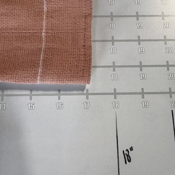 New Madewell Linen Blazer Jacket Womens S Pink Breezewoven Larsen Windowpane - Picture 9 of 11